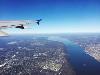 Landscape seen from airplane