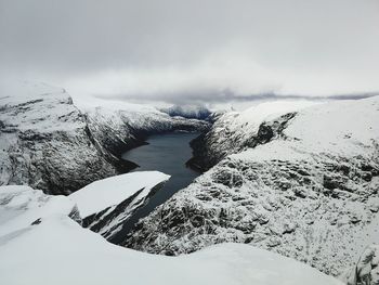 Norway fjords trolltunga