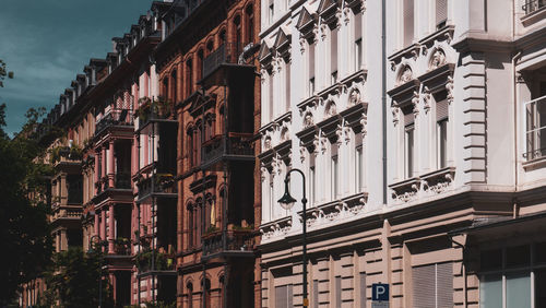 Low angle view of building against sky