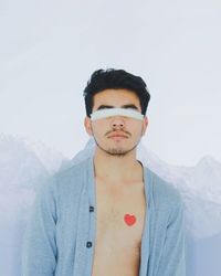 Portrait of young woman