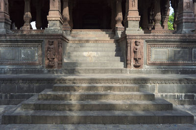 Low angle view of statue