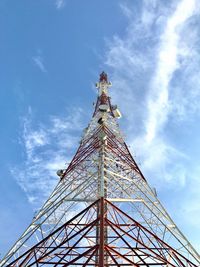 Low angle view of built structure against sky