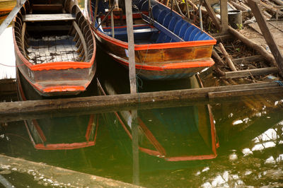 Boat in sea