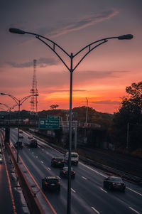 Traffic on road