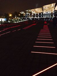 Road at night