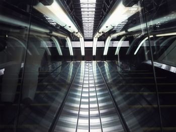 Interior of subway station