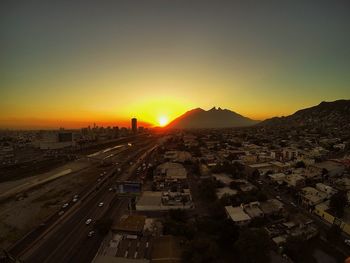 Sun shining through clouds