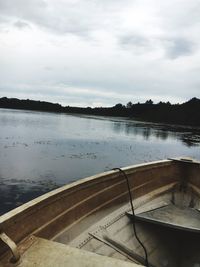 Scenic view of river against sky