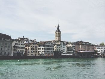 River with buildings in background