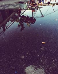 Nautical vessel in water