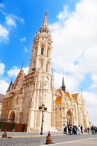 View of historic building against sky