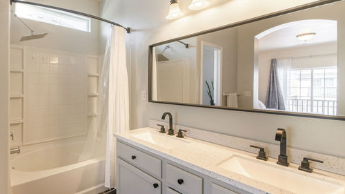 Interior of bathroom