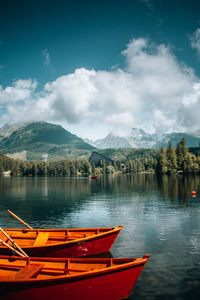 Beautiful morning in high tatras