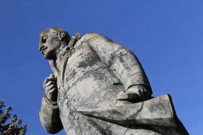 Low angle view of statue