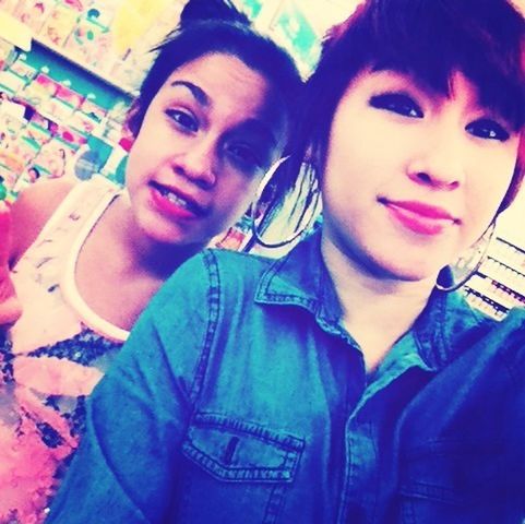 Dollar store with my sister cx