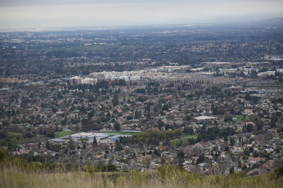 Aerial view of cityscape