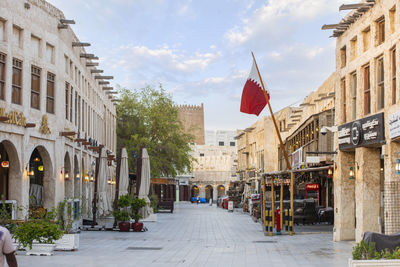 Souq waqif is a souq in doha, in the state of qatar. the souq is known for selling traditional stuff