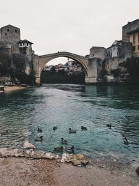 Bridge over river