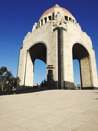 Low angle view of historical building