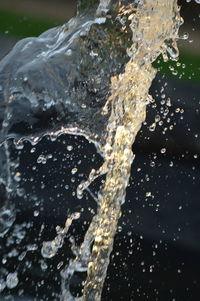 Close up of water