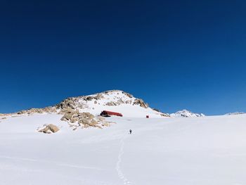 On the way to muller hut 