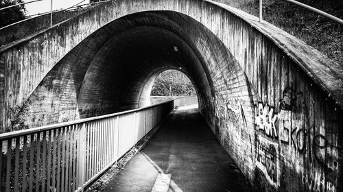 Bridge over tunnel