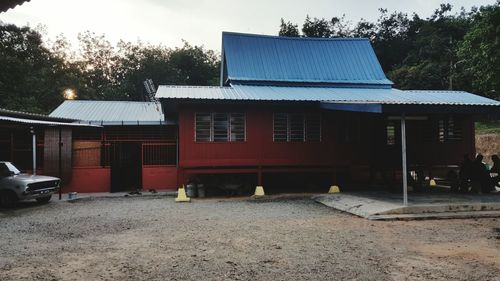 Exterior of building against sky