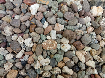 Full frame shot of stones