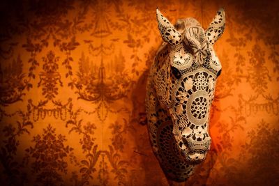 Close-up of built structure