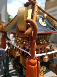 Close-up of market stall for sale