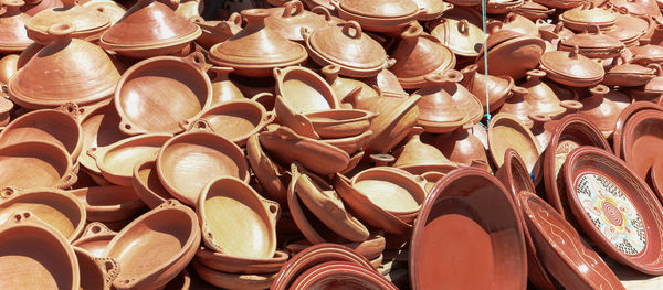 Full frame shot of objects for sale