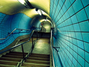 Staircase of escalator