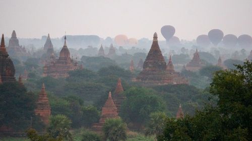 Ruins of ancient temple