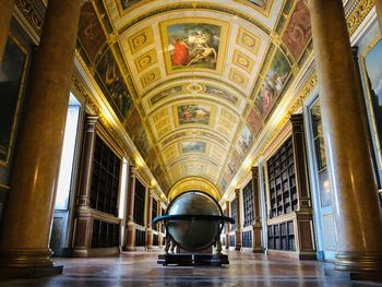 Globe in library