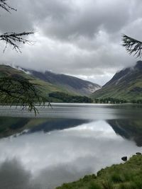 Rainy buttermere view
