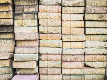 Full frame shot of brick wall