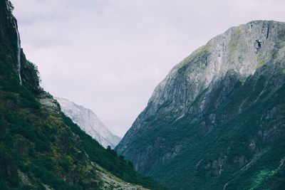 Mountains in gudvangen