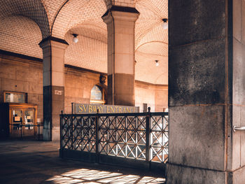 Subway station in manhattan