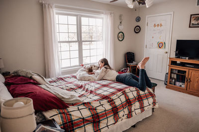 Interior of bedroom