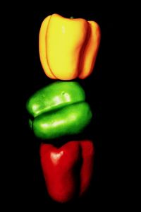 Close-up of red bell peppers