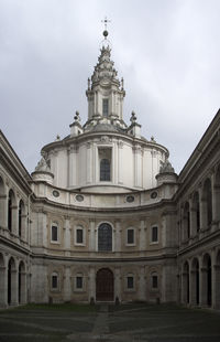 Low angle view of building against sky