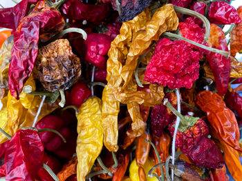 Full frame shot of vegetables for sale