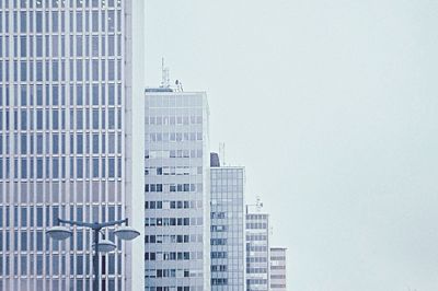 Low angle view of modern building