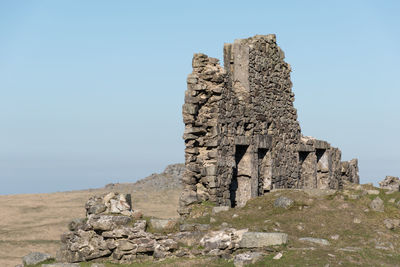 Low angle view of historical building