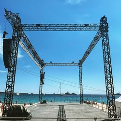 View of bridge against sky