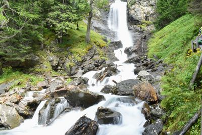 Waterfall in forest