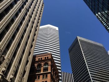 Low angle view of modern building