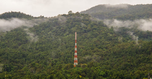 Scenic view of mountain against sky