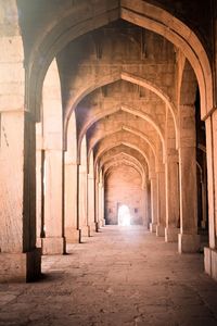 Corridor of old building