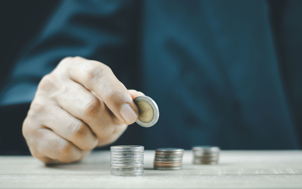 money, finance, coin, hand, currency, close-up, business, one person, wealth, cash, savings, adult, investment, holding, men, indoors, money handling, business finance and industry, selective focus, finger, paper currency, finance and economy, occupation, corporate business